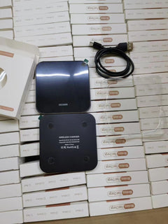 30W Wireless Charging Pad with Aluminum Alloy Design