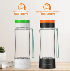 Hydrogen-Rich Water Cup with Hydrogen Production & UV Sterilization Lamp, 450ML